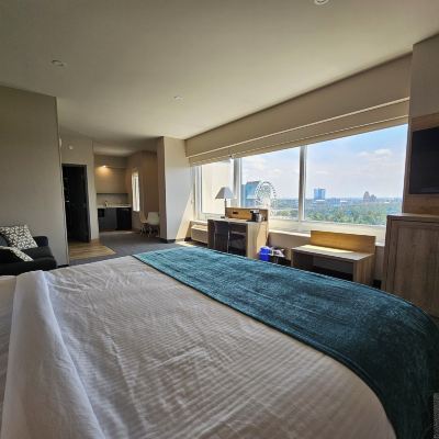 Riverview Superior Kitchenette Suite, 1 King Bed & Sofa Bed Vittoria Hotel & Suites Promo Code