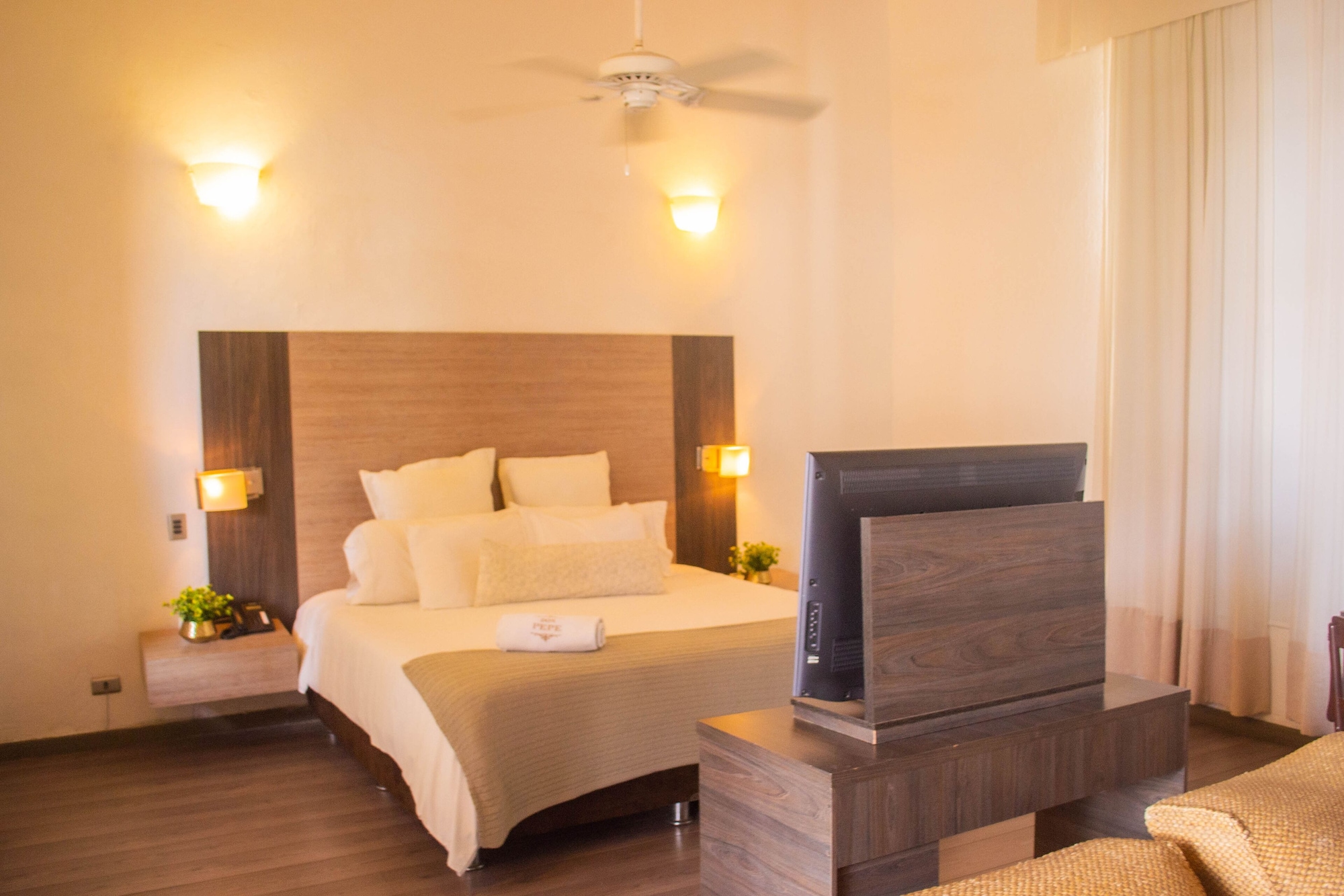 豪华双人房1张床