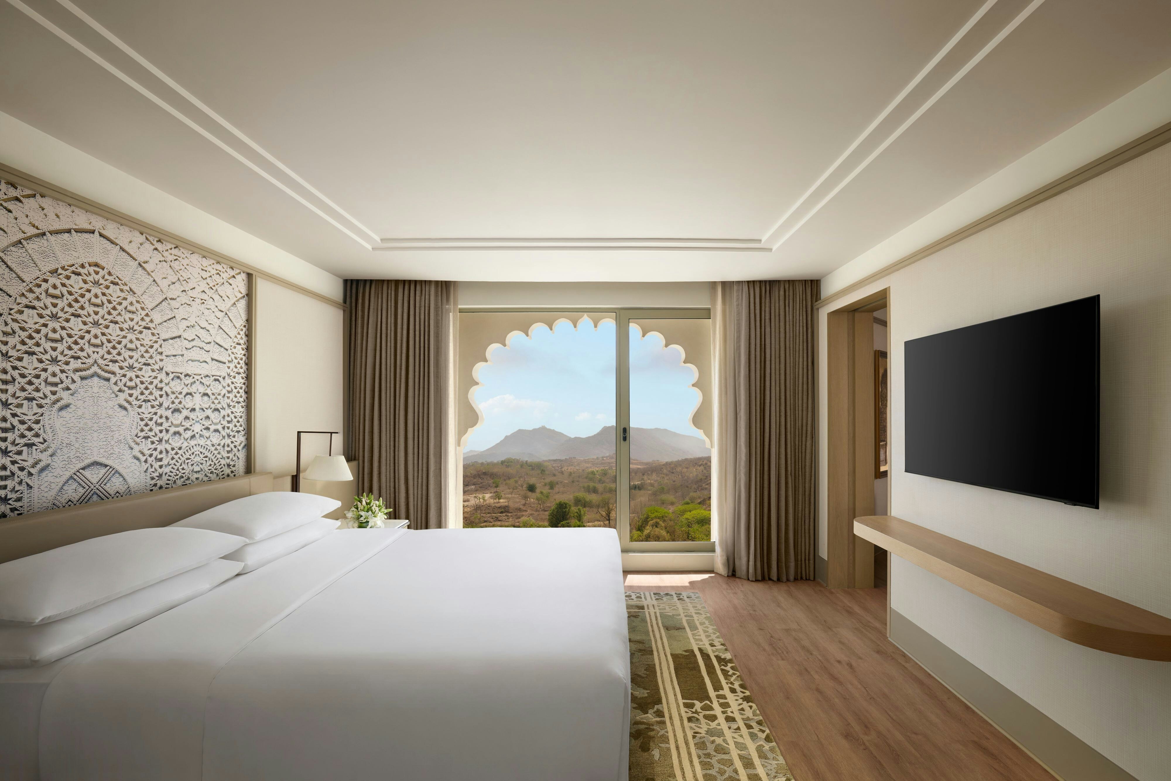 Udaipur Marriott Hotel甄选特大床套房
