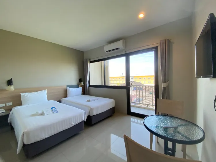 ห้องเตียงแฝดมาตรฐานอาคาร 2