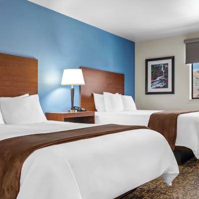 Room, 2 Queen Beds (Hearing Impaired) My Place Hotel-Missoula, MT Promo Code