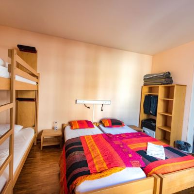 Quadruple Room With Shared Bathroom (Private WC) Geneva Hostel Promo Code