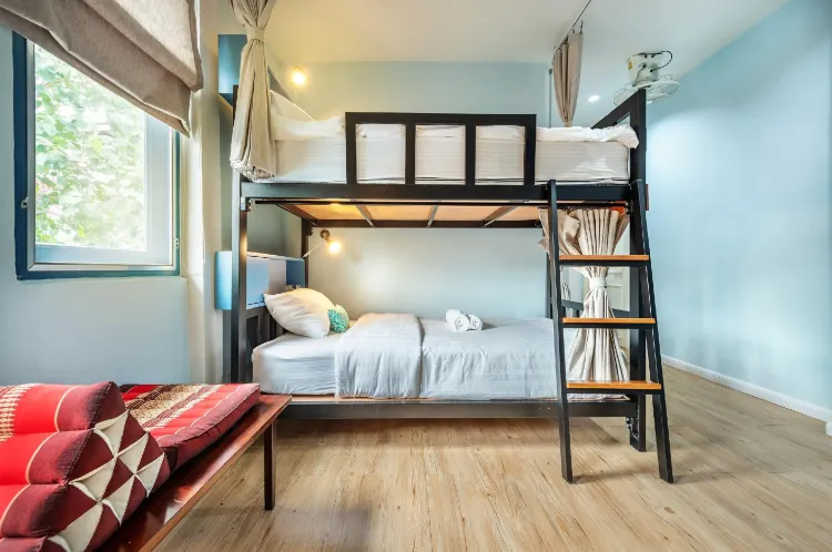 ห้องพักพร้อมเตียงสองชั้น