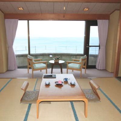 和風オーシャンビュールーム(浴室) いそざき温泉　ホテルニュー白亜紀 クーポン