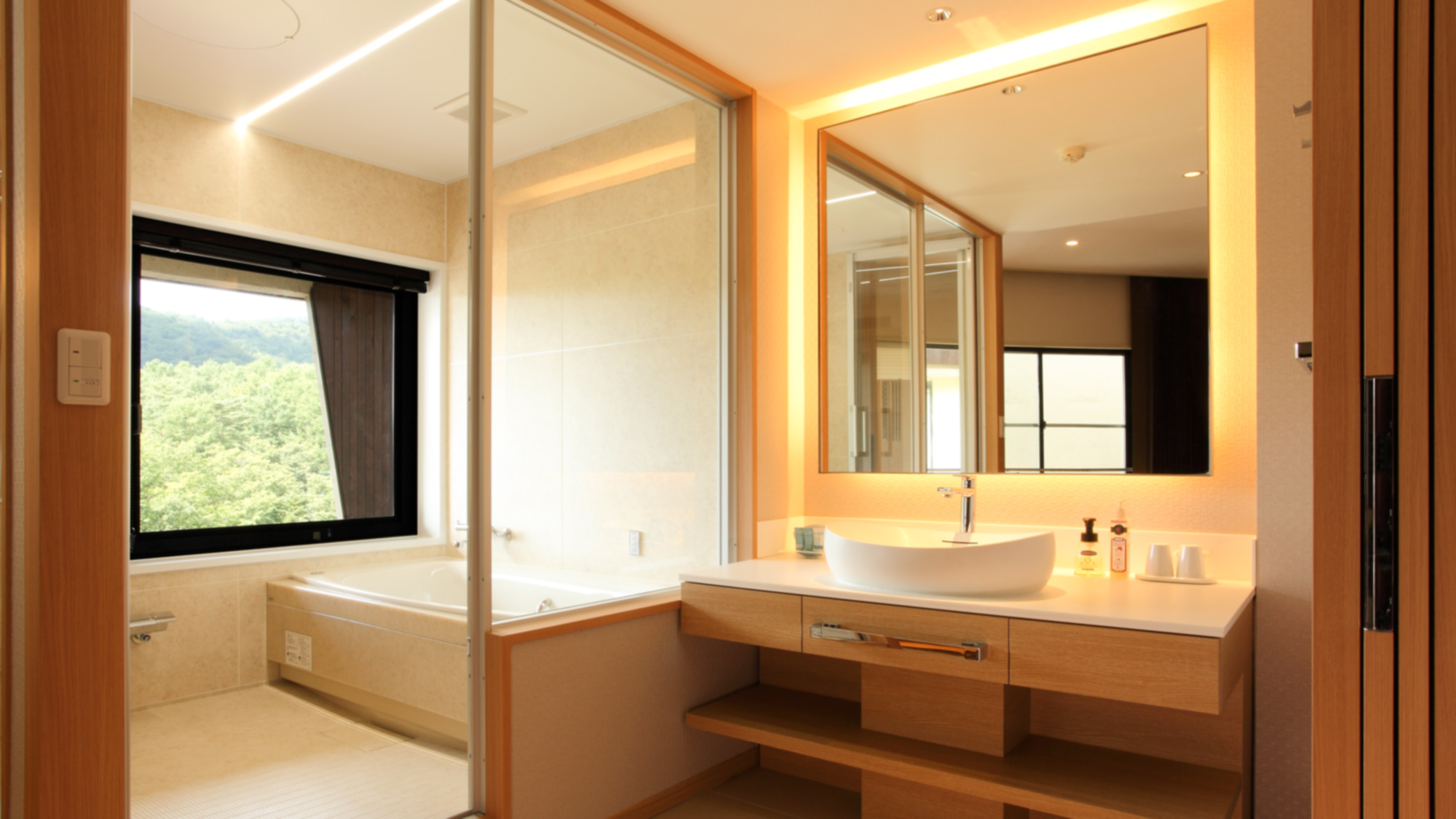 景观浴室双床房 禁烟