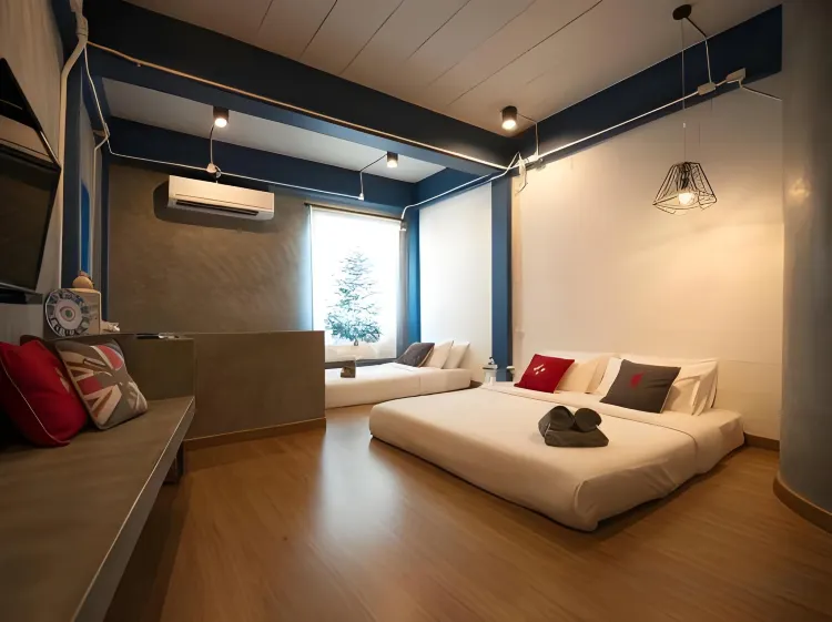 ห้องสแตนดาร์ด เตียงใหญ่ พร้อมวิวภูเขา