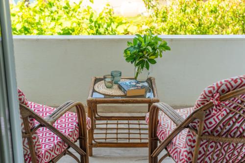 标准房，带大阳台和园景