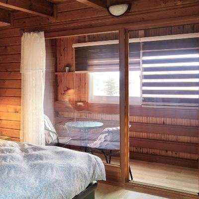 Deluxe Cabin, 1 Queen Bed, Refrigerator & Microwave, Ocean View Breakfast at Tiffany's Pension Promo Code