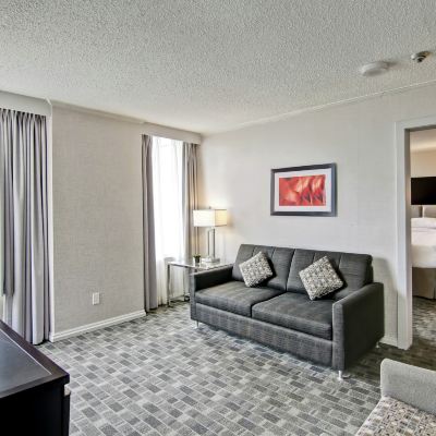 兩室特大床套房（帶廚房和梳化床） 多倫多市中心希爾頓逸林酒店優惠