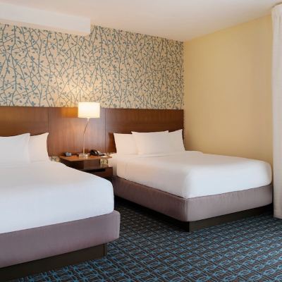 池景兩張大床房 洛杉磯國際機場/埃爾塞貢多萬豪費爾菲爾德酒店優惠