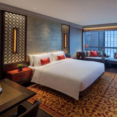 豪華城景客房-大床 重慶麗晶飯店優惠