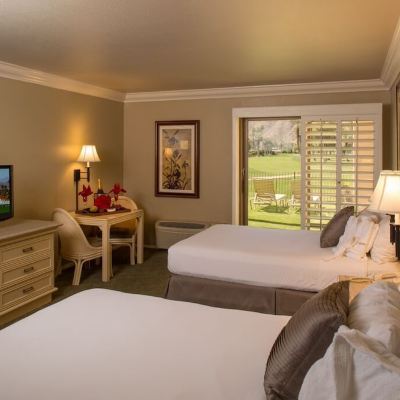 Standard Room, 2 Double Beds (Pool or Golf View)
