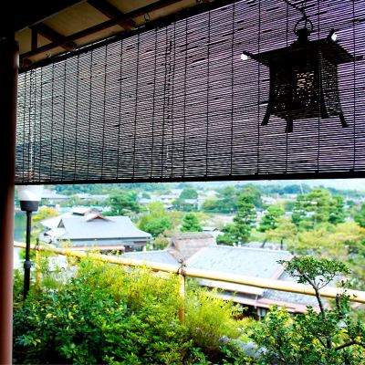 【碧川閣】半露天風呂付客室 京都　嵐山温泉　渡月亭 クーポン