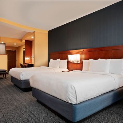 行政兩張大床大型客房，兩張大床，梳化床 聖何塞北/硅谷萬怡酒店優惠