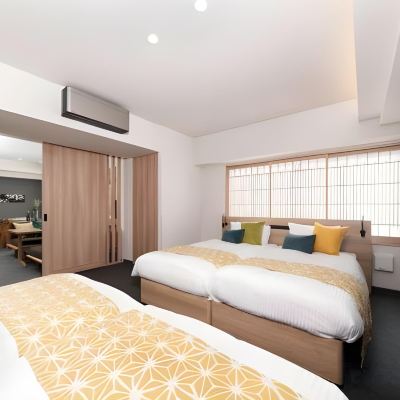 1ベッドルームアパートメント（4 シングル） MIMARU京都　西洞院高辻 クーポン