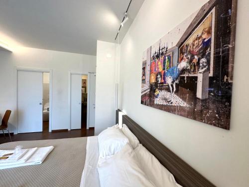 带露台的高级双人间或双床间