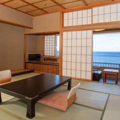 オーシャンビュー和室(12畳)(禁煙) 伊東園ホテル土肥 クーポン