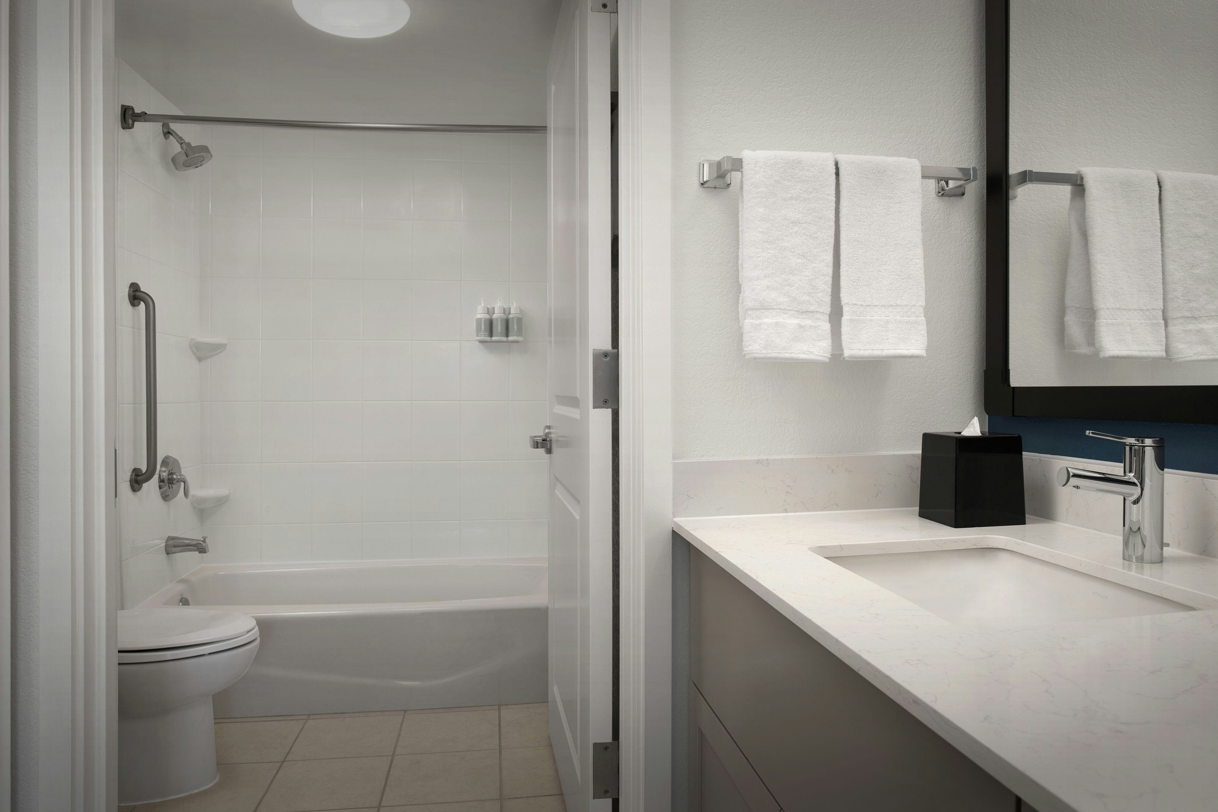 一卧室特大号床套房 - 带梳化床