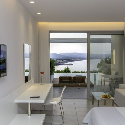 Deluxe Double Room, Pool Access, Sea View (Front Sea View) Lindos Mare Promo Code