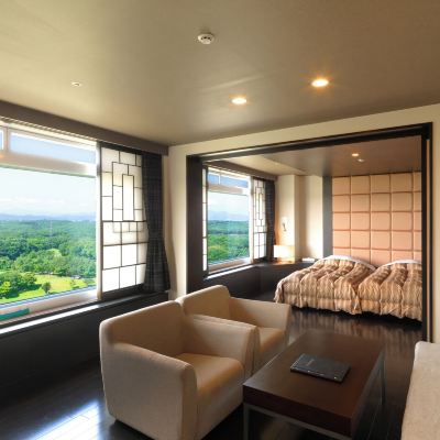 デラックスマウンテンビューツインルーム(禁煙) 札幌北広島クラッセホテル クーポン