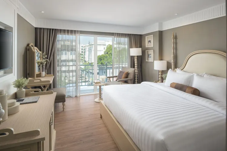 ห้องริเวอร์ไซด์ดีลักซ์เตียงคิงไซส์