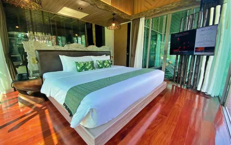 วิลล่า 2 ห้องนอนพร้อมสระว่ายน้ำ