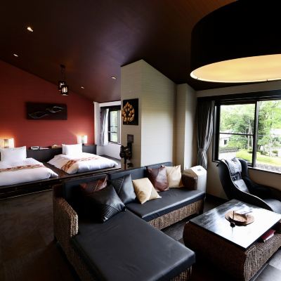 Non-Smkgannexgratis2Fbalisuitew/Innerbath(2-3) ウブドの森　伊豆高原 クーポン