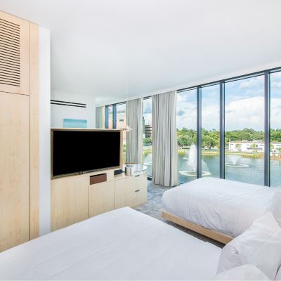 Lake View Room 2 Queen Beds Hotel Eleo at The University of Florida Promo Code