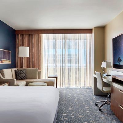 Room, 1 King Bed, Non Smoking, Pool View (Mobility/Hearing Access, Roll-in Shwr) Marriott Marquis Houston Promo Code