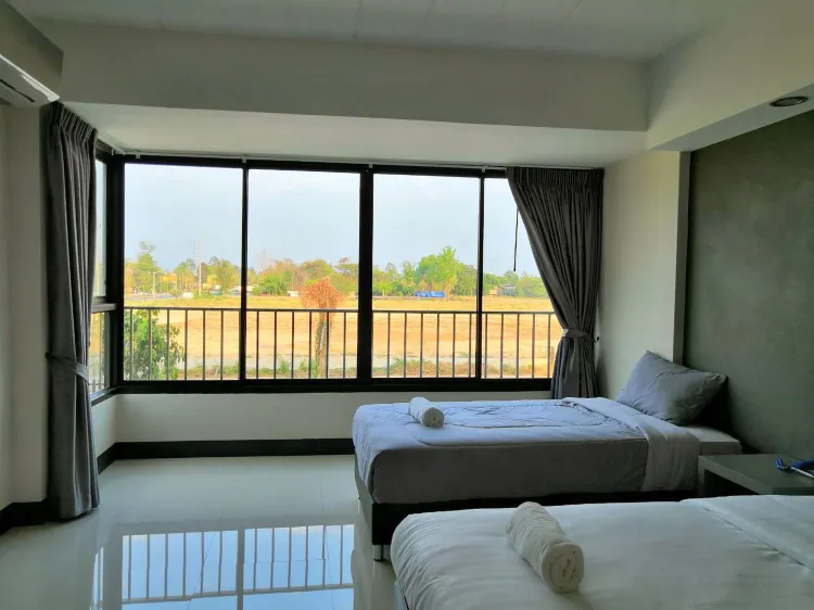 ห้องแฟมิลี่พักได้ 3 คน, เตียงหลายเตียง, ปลอดบุหรี่