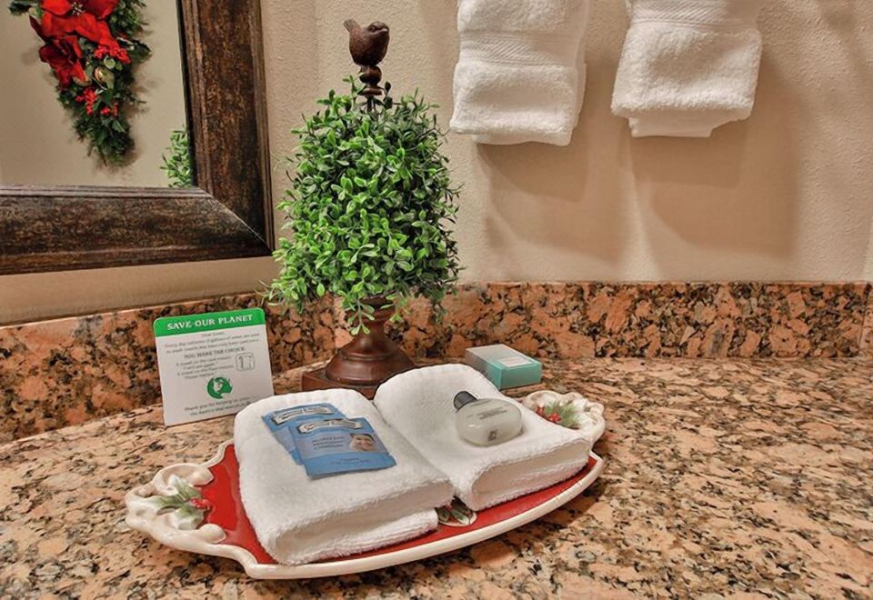 奢华双人房， 2 张大床， 冰箱和微波炉