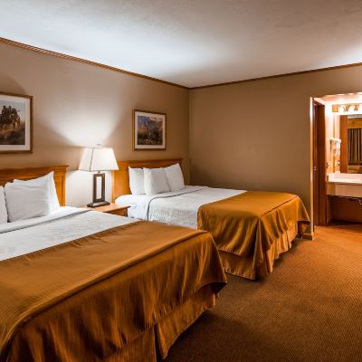 Deluxe Room-2 Queen Beds Deadwood Miners Hotel Promo Code
