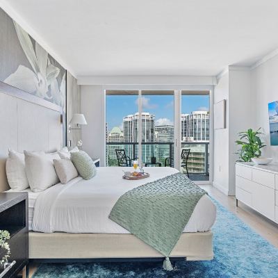 Deluxe Studio Suite, Kitchenette, Partial Ocean View1908.02 Miami Vacation Rentals-Coconut Grove Promo Code