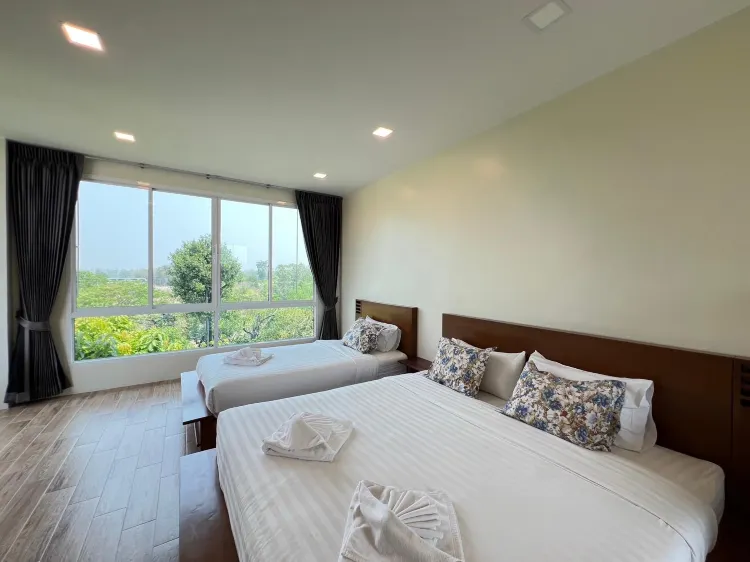 ห้องแฟมิลี่เตียงแฝด