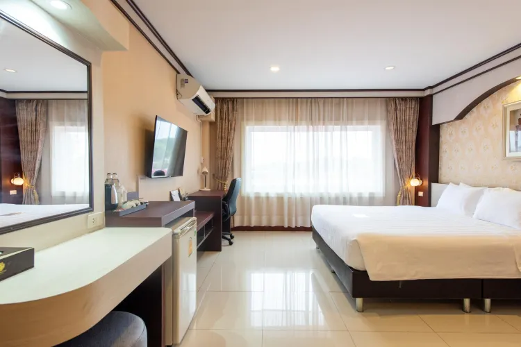 ห้องพรีเมียร์เตียงคิงไซส์พร้อมอ่างอาบน้ำ