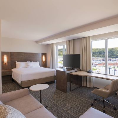 King Studio With Sofa Bed And 1 King Bed 哈利法克斯達特茅斯萬豪居家酒店優惠