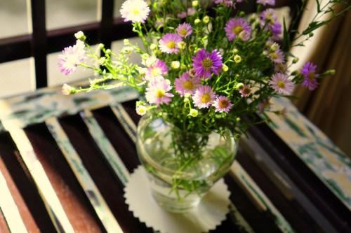 带园景的家庭房