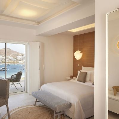 Panoramic Double Sea View Room Once in Mykonos Luxury Resort Promo Code
