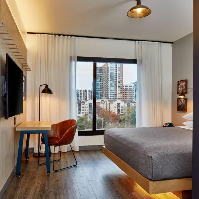 1 King Bed, High Floor, Mobility Accessible with Bathtub Moxy Atlanta Midtown Promo Code