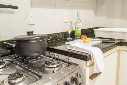 高级一卧室带阳台公寓