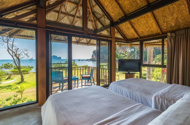 ห้องวิลล่าวิวทะเล เตียงแฝด