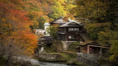 Osawa Onsen Sansuikaku Hotel di 