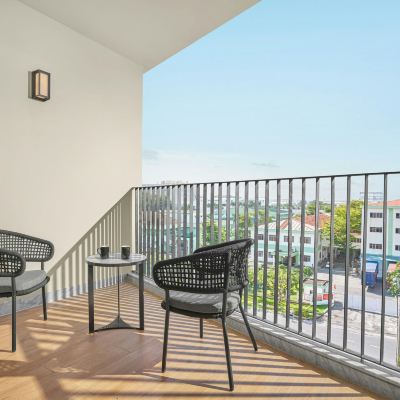 客房 - 帶2張單人床和陽台 平陽南萬豪萬楓飯店優惠