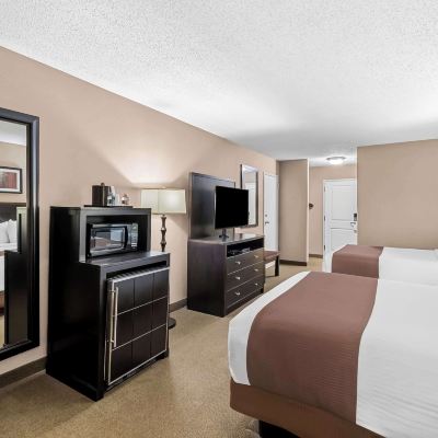 Standard Room, 2 Queen Beds, Refrigerator & Microwave, Courtyard Area C'Mon Inn Promo Code