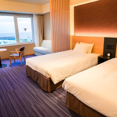 スタンダードファミリールーム 函館湯の川温泉　海と灯／ヒューイットリゾート クーポン