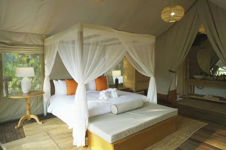 Tent, 1 King Bed, Canal View
