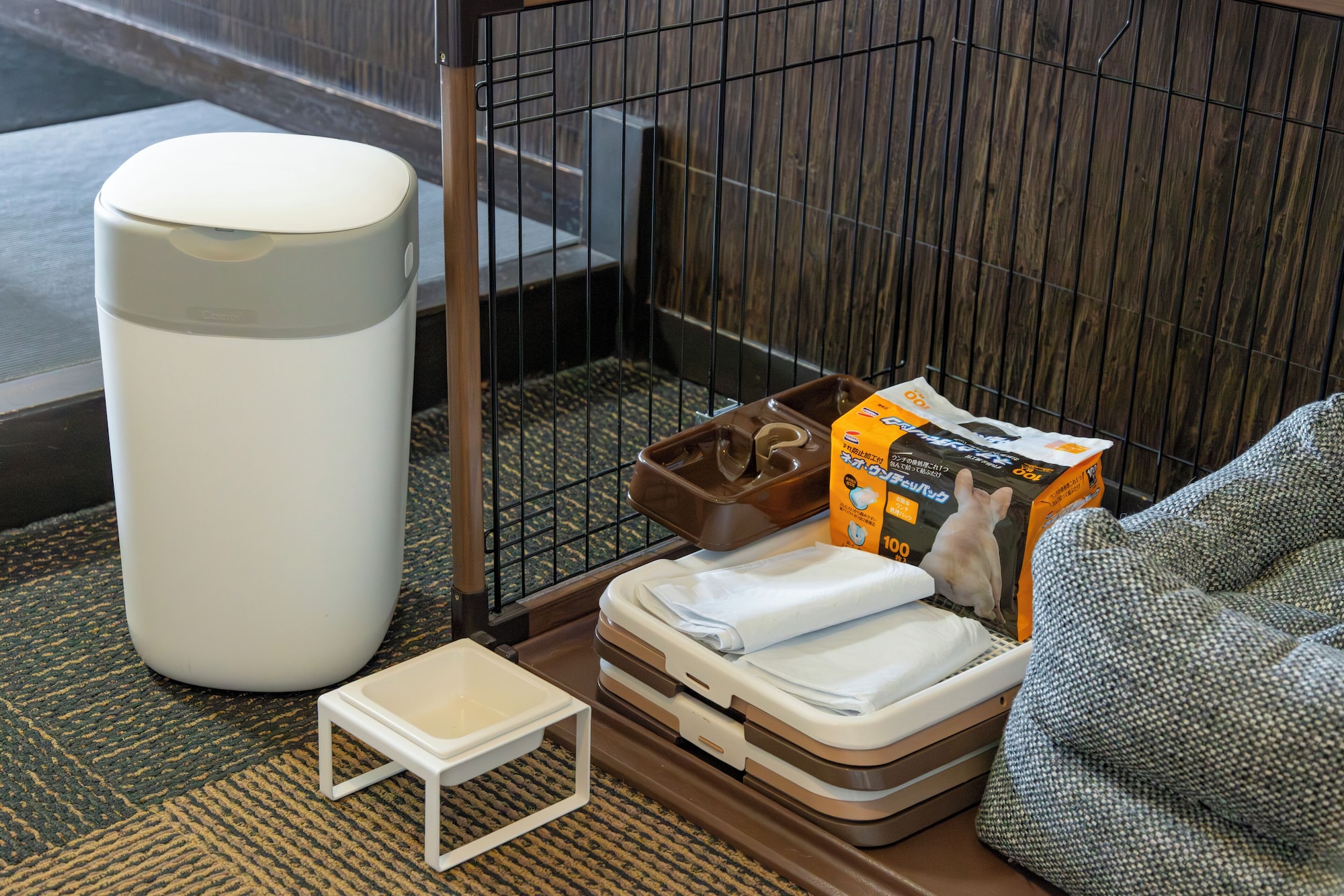 【三楼角落大床房】带温泉露天浴池的客房※可携带宠物