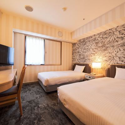 ツインルーム(バスルーム)(喫煙) ホテル グローバルビュー八戸アネックス クーポン