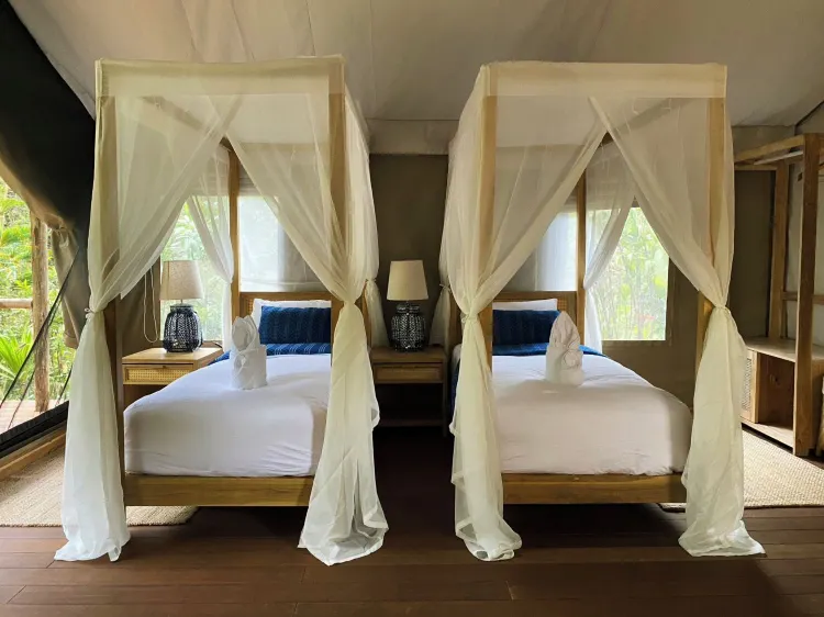 Tent, 1 Twin Bed, Canal View