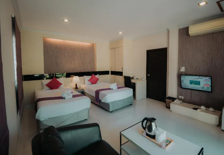 ห้องดีลักซ์ เตียงแฝด